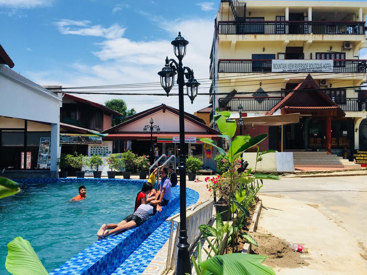 Mountainview Riverside Boutique Hotel Ванг-Виенг Экстерьер фото